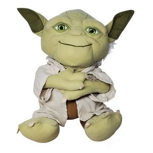 Star Wars Disney Yoda 16 Pillow Plush Stuffed Jodi Master Lucas Film Jay Franco